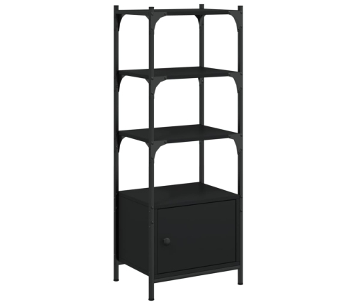 Librería de 3 estantes madera ingeniería negro 41x30x109,5 cm