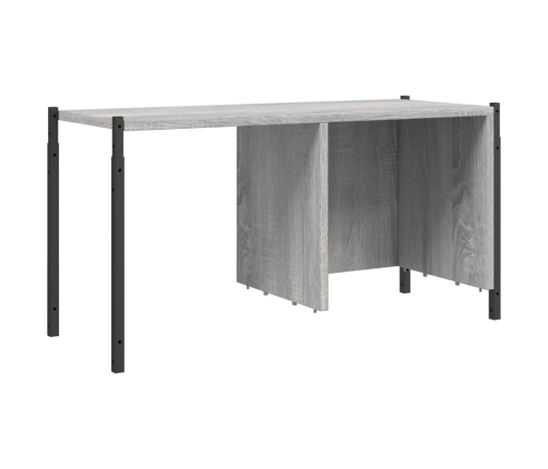 Estantería madera de ingeniería gris Sonoma 72x28x172 cm