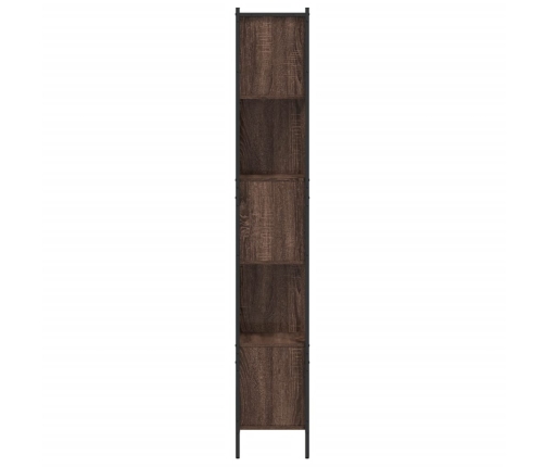 Estantería madera de ingeniería marrón roble 102x28x172 cm