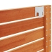 Cabecero de cama de pared madera maciza de pino 166x3x63 cm