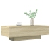 Mesa de centro madera de ingeniería roble Sonoma 100x49,5x31 cm