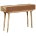 Mesa consola de madera maciza de mango 110x30x75 cm