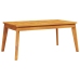 Set de muebles para jardín 3 piezas con cojines madera acacia