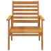Juego de muebles de jardín 5 pzas madera maciza de acacia