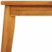 Juego de muebles jardín 5 pzas con cojines madera maciza acacia