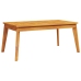 Juego de muebles jardín 5 pzas con cojines madera maciza acacia