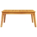 Juego de muebles jardín 5 pzas con cojines madera maciza acacia
