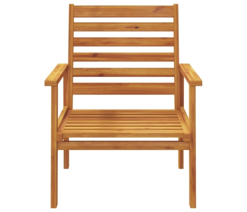 Juego de muebles de jardín 3 piezas madera maciza acacia