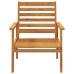 Juego de muebles de jardín 3 piezas madera maciza acacia