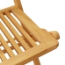 Juego de comedor de jardín 3 piezas madera maciza de acacia