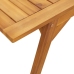 Juego de comedor de jardín 3 piezas madera maciza de acacia