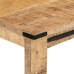 Mesa consola de madera maciza de mango 100x35x75 cm