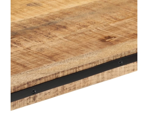 Mesa consola de madera maciza de mango 100x35x75 cm