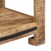 Mesa consola de madera maciza de mango 100x35x75 cm