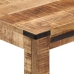 Mesa consola de madera maciza de mango 60x35x75 cm