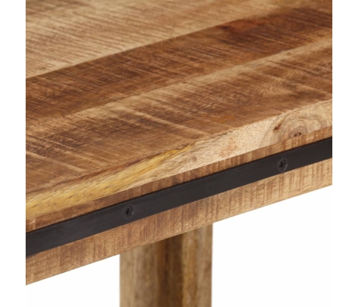 Mesa consola de madera maciza de mango 60x35x75 cm