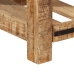 Mesa consola de madera maciza de mango 100x35x75 cm