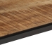 Mesa consola madera maciza de mango rugosa 100x35x70 cm