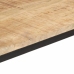 Mesa de comedor madera maciza de mango rugosa 110x55x75 cm