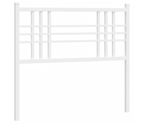 Cabecero de metal blanco 107 cm