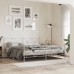 Estructura cama sin colchón con estribo metal blanco 180x200 cm