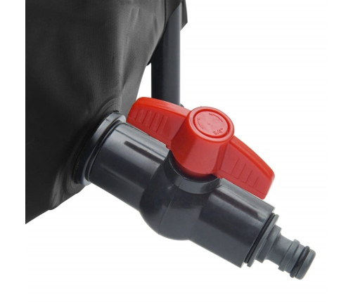 Depósito de agua plegable con grifo PVC 750 l