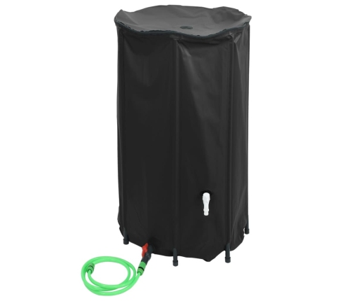 Depósito de agua plegable con grifo PVC 250 l