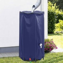 Depósito de agua plegable con grifo PVC 250 l