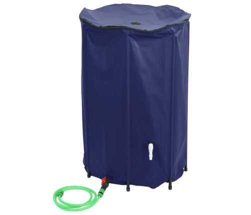 Depósito de agua plegable con grifo PVC 1000 l