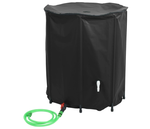 Depósito de agua plegable con grifo PVC 1250 l