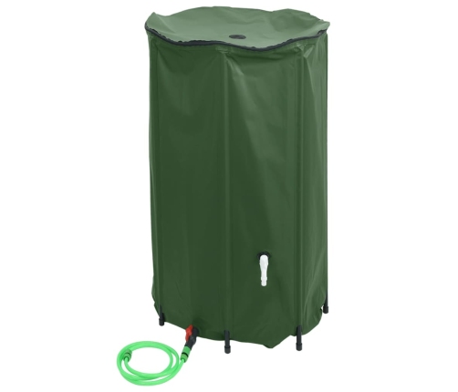 Depósito de agua plegable con grifo PVC 100 l