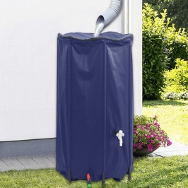 Depósito de agua plegable con grifo PVC 380 l