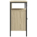 Armario lavabo baño madera ingeniería roble Sonoma 60x30x60 cm