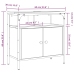 Armario lavabo baño madera ingeniería roble Sonoma 60x30x60 cm