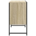 Armario lavabo baño madera ingeniería roble Sonoma 80x33x60 cm