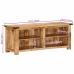 Mueble de TV madera maciza de mango rugosa 110x35x40 cm