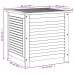 Caja de almacenaje de jardín madera maciza acacia 60x50x56 cm