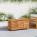 Caja de almacenaje de jardín madera maciza acacia 113x50x56 cm