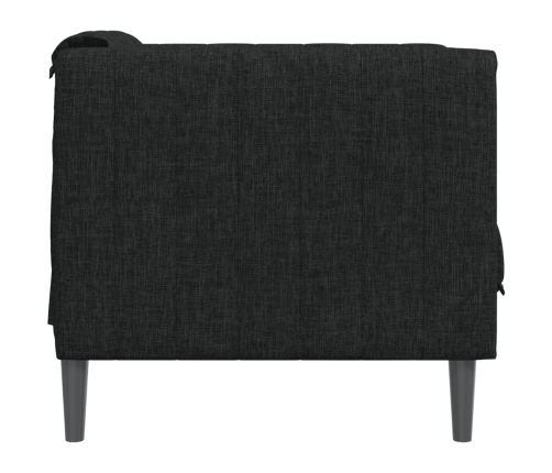 Sillón de tela negro