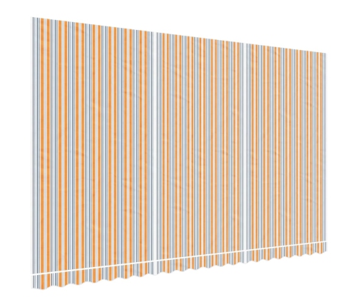 Tela de repuesto de toldo rayas de colores 5x3 m