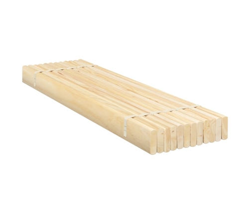 Láminas de somier de cama madera maciza de pino 70x200 cm