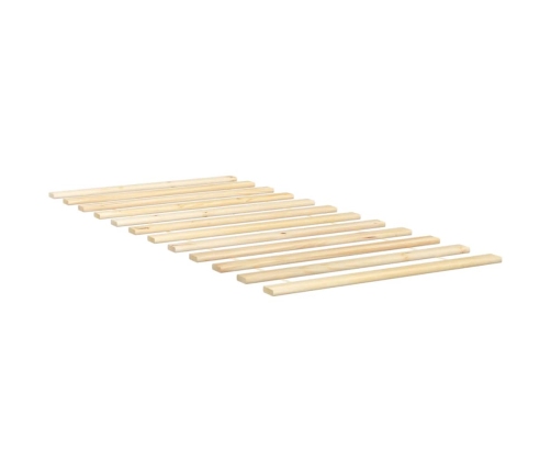 Láminas de somier de cama madera maciza de pino 90x200 cm