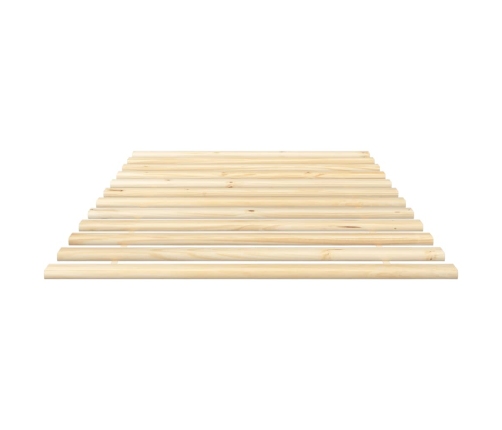 Láminas de somier de cama madera maciza de pino 90x200 cm