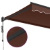 Toldo retráctil automático burdeos 300x250 cm