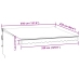 Toldo retráctil aluminio y tela antracita y blanco 3,5x2,5 m