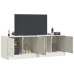 Muebles para TV 2 unidades acero blanco 67x39x44 cm