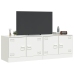 Muebles para TV 2 unidades acero blanco 67x39x44 cm