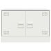 Muebles para TV 2 unidades acero blanco 67x39x44 cm