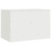 Muebles para TV 2 unidades acero blanco 67x39x44 cm