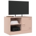 Muebles para TV 2 unidades acero rosa 67x39x44 cm